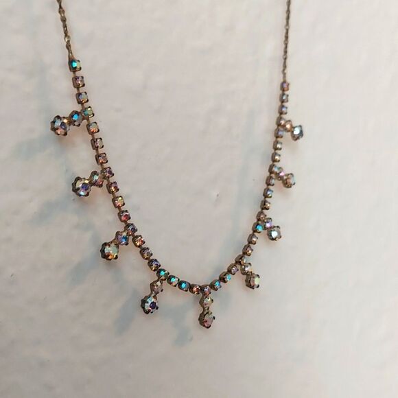 Sparkly, Fun, Rhinestone Necklace - Picture 3 of 6